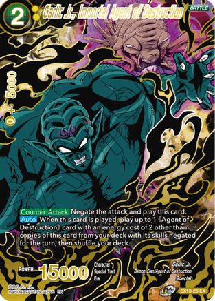Image of Garlic Jr., Immortal Agent of Destruction (EX13-26) - Special Anniversary Set 2020 Foil