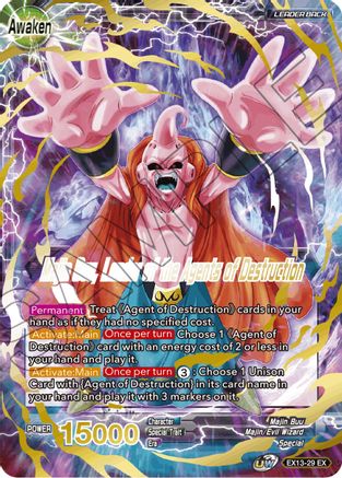 Image of Babidi, Leader of the Agents of Destruction // Majin Buu, Leader of the Agents of Destruction (EX13-29) - Special Anniversary Set 2020