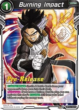 Image of Burning Impact (BT10-142) - Rise of the Unison Warrior PreRelease Cards