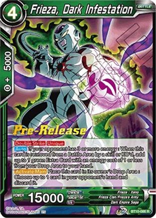 Image of Frieza, Dark Infestation (BT10-086) - Rise of the Unison Warrior PreRelease Cards