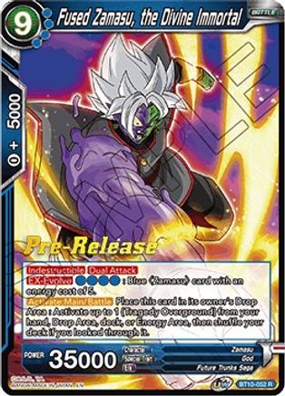 Image of Fused Zamasu, the Divine Immortal (BT10-052) - Rise of the Unison Warrior PreRelease Cards