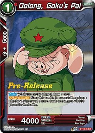 Image of Oolong, Goku's Pal (BT10-016) - Rise of the Unison Warrior PreRelease Cards