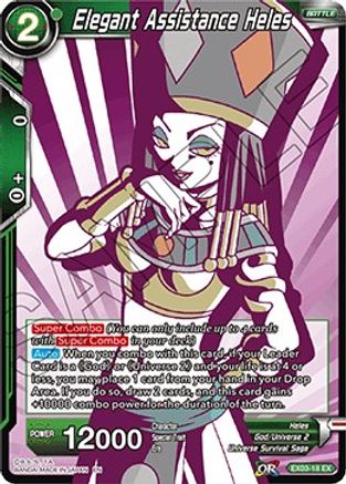 Image of Elegant Assistance Heles (Alternate Art) (EX03-18) - Special Anniversary Set 2020 Foil