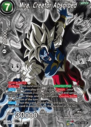 Image of Mira, Creator Absorbed (Alternate Art) (BT4-108) - Special Anniversary Set 2020 Foil