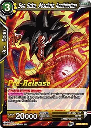 Image of Son Goku, Absolute Annihilation (BT10-097) - Rise of the Unison Warrior PreRelease Cards