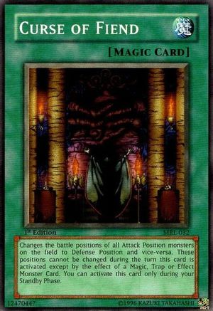 Image of Curse of Fiend (MRL-032) - Magic Ruler Unlimited