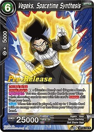 Image of Vegeks, Spacetime Synthesis (BT10-132) - Rise of the Unison Warrior PreRelease Cards