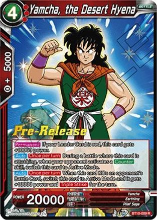 Image of Yamcha, the Desert Hyena (BT10-009) - Rise of the Unison Warrior PreRelease Cards
