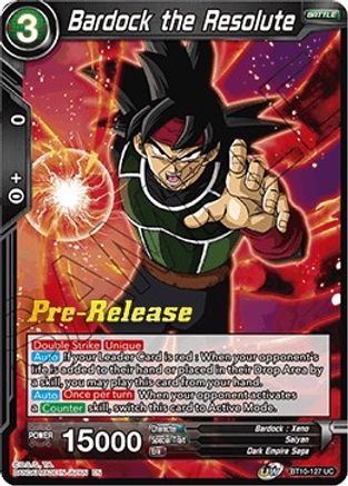 Image of Bardock the Resolute (BT10-127) - Rise of the Unison Warrior PreRelease Cards