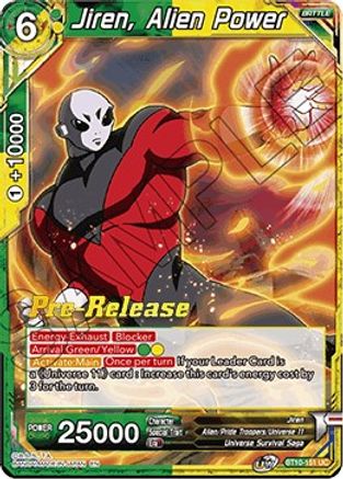 Image of Jiren, Alien Power (BT10-151) - Rise of the Unison Warrior PreRelease Cards
