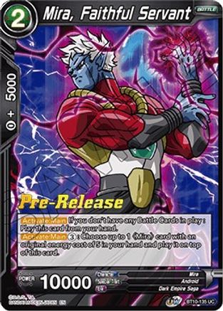 Image of Mira, Faithful Servant (BT10-135) - Rise of the Unison Warrior PreRelease Cards