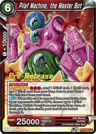 Image of Pilaf Machine, the Master Bot (BT10-025) - Rise of the Unison Warrior PreRelease Cards