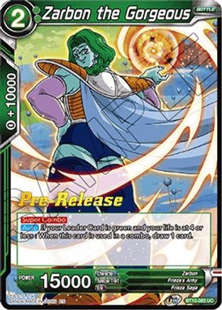Image of Zarbon the Gorgeous (BT10-085) - Rise of the Unison Warrior PreRelease Cards