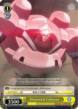 Image of Elemental Colossus (TSK/S70-E013 U) - That Time I Got Reincarnated as a Slime