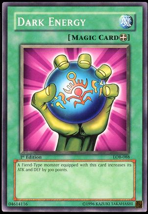 Image of Dark Energy (LOB-088) - The Legend of Blue Eyes White Dragon Unlimited