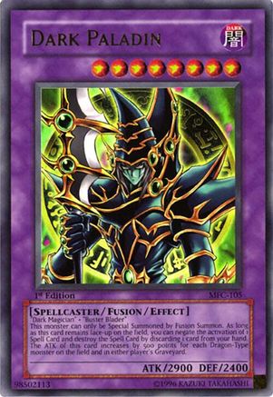 Image of Dark Paladin (1st Edition Artwork) (MFC-105) - Magician's Force 1st Edition