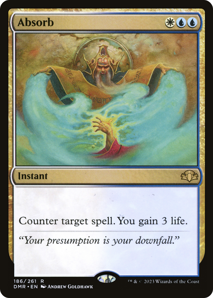 Image of Absorb (DMR-186) - Dominaria Remastered