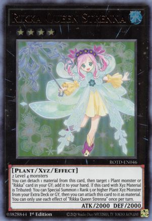 Image of Rikka Queen Strenna (ROTD-EN046) - Rise of the Duelist 1st Edition