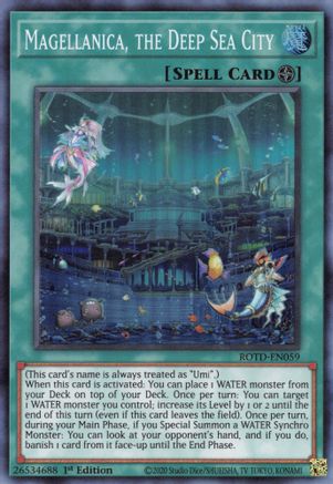 Image of Magellanica, the Deep Sea City (ROTD-EN059) - Rise of the Duelist 1st Edition
