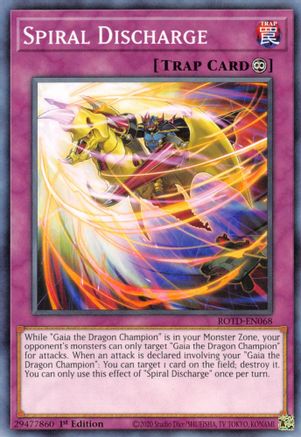 Image of Spiral Discharge (ROTD-EN068) - Rise of the Duelist 1st Edition