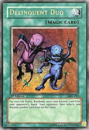 Image of Delinquent Duo (MRL-039) - Magic Ruler 1st Edition