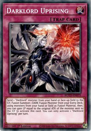 Image of Darklord Uprising (ROTD-EN075) - Rise of the Duelist 1st Edition