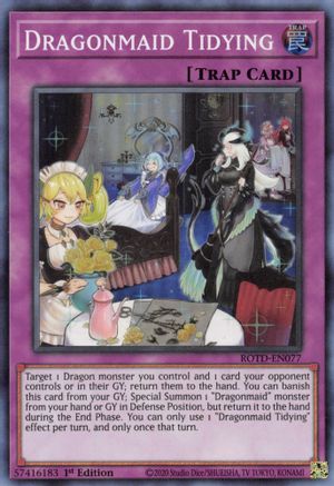 Image of Dragonmaid Tidying (ROTD-EN077) - Rise of the Duelist 1st Edition