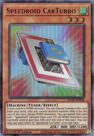 Image of Speedroid CarTurbo (ROTD-EN090) - Rise of the Duelist 1st Edition