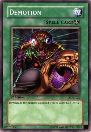 Image of Demotion (MFC-029) - Magician's Force 1st Edition