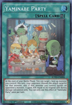 Image of Yaminabe Party (ROTD-EN098) - Rise of the Duelist 1st Edition