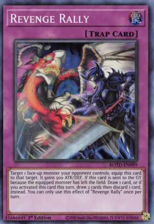 Image of Revenge Rally (ROTD-EN099) - Rise of the Duelist 1st Edition