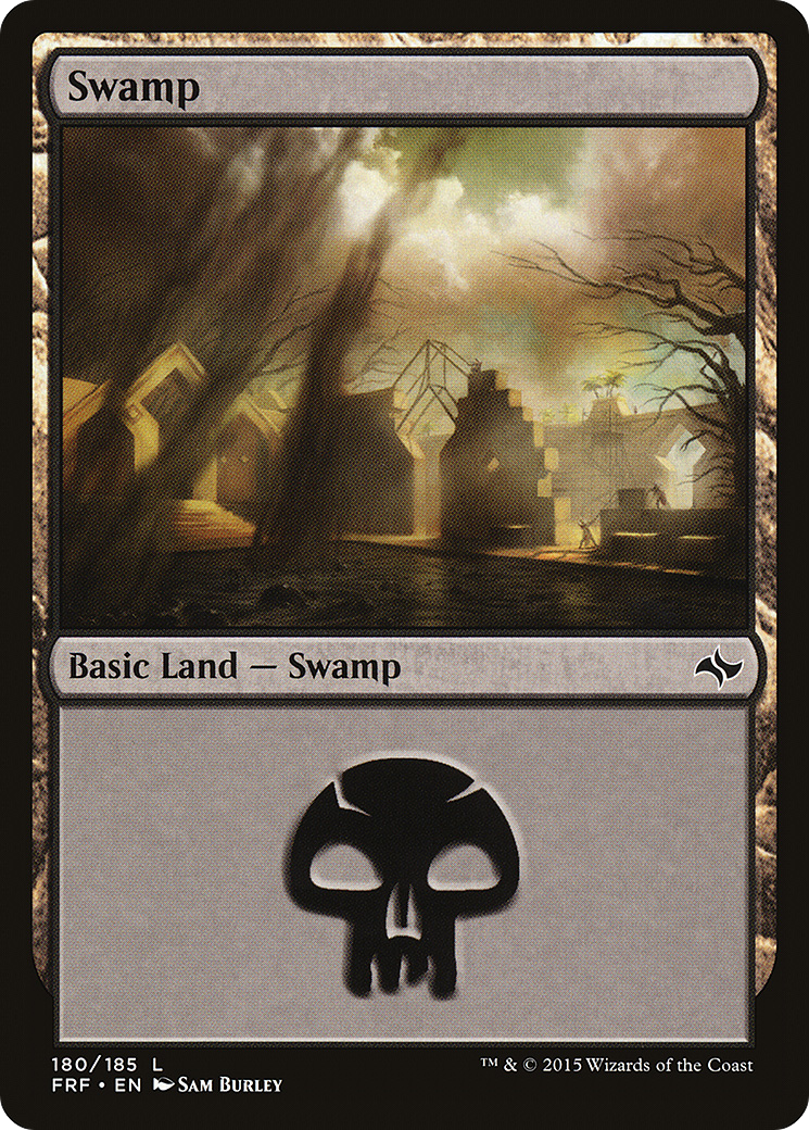 Image of Swamp (180) (FRF-180) - Fate Reforged Foil
