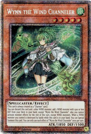 Image of Wynn the Wind Channeler (Starlight Rare) (ROTD-EN086) - Rise of the Duelist 1st Edition