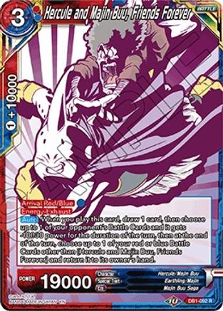 Image of Hercule and Majin Buu, Friends Forever (Alternate Art) (DB1-092) - Special Anniversary Set 2020
