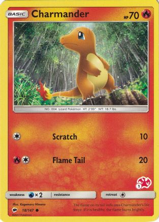 Image of Charmander 018/147  Battle Academy - Promo