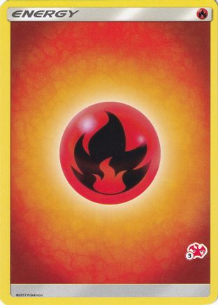 Image of Fire Energy (#3 Charizard Stamped)  Battle Academy - Promo