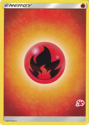 Image of Fire Energy (#5 Charizard Stamped)  Battle Academy - Promo