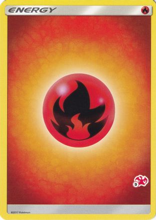 Image of Fire Energy (#9 Charizard Stamped)  Battle Academy - Promo