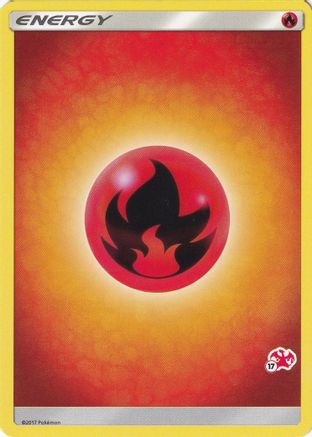 Image of Fire Energy (#17 Charizard Stamped)  Battle Academy - Promo
