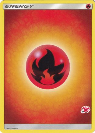 Image of Fire Energy (#19 Charizard Stamped)  Battle Academy - Promo