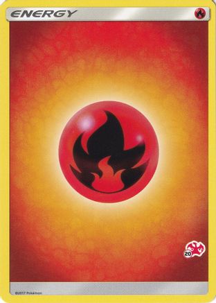 Image of Fire Energy (#20 Charizard Stamped)  Battle Academy - Promo