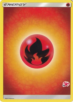 Image of Fire Energy (#24 Charizard Stamped)  Battle Academy - Promo