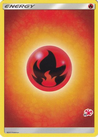 Image of Fire Energy (#29 Charizard Stamped)  Battle Academy - Promo