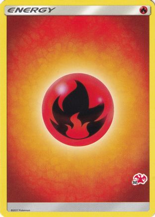 Image of Fire Energy (#32 Charizard Stamped)  Battle Academy - Promo