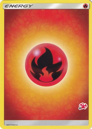 Image of Fire Energy (#35 Charizard Stamped)  Battle Academy - Promo