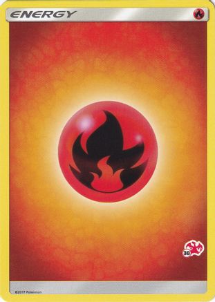 Image of Fire Energy (#38 Charizard Stamped)  Battle Academy - Promo
