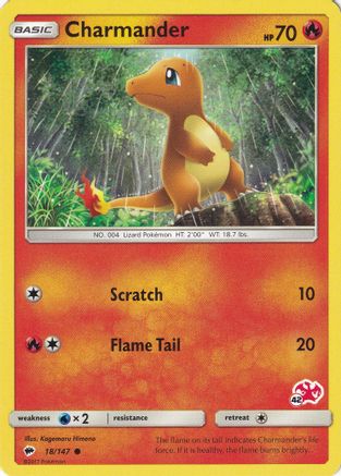 Image of Charmander 018/147  Battle Academy - Common