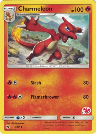 Image of Charmeleon 008/68  Battle Academy - Promo