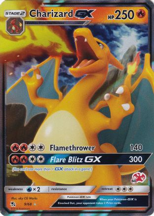 Image of Charizard GX 009/68  - Holofoil Battle Academy - Promo