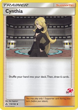 Image of Cynthia 119/156  Battle Academy - Promo